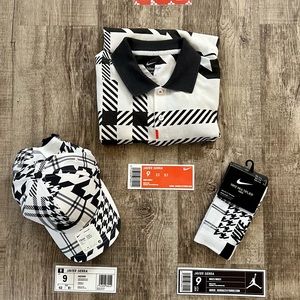 Nike dri-fit “houndstooth pattern” outfit